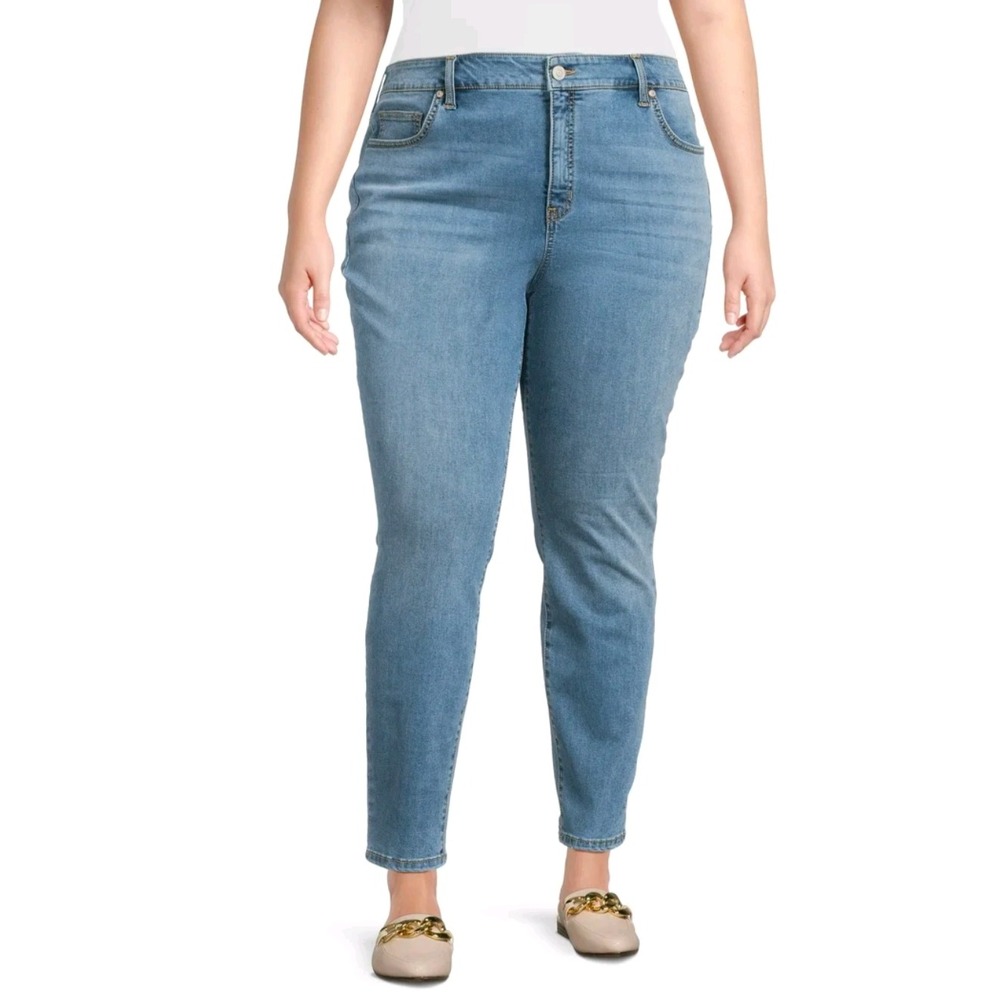 Women's Terra & Sky skinny plus size jeans size 18W NWT